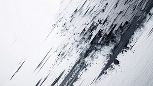 水墨笔触纹理抽象背景图