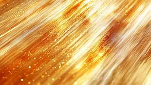 金色光芒动感闪耀背景