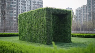 绿植小屋 城市中的自然角落