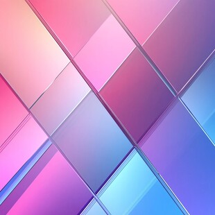 梦幻渐变几何图案背景