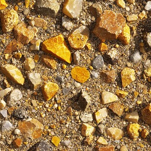 多彩碎石地面纹理特写