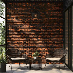 砖砌露台 舒适休闲小角落