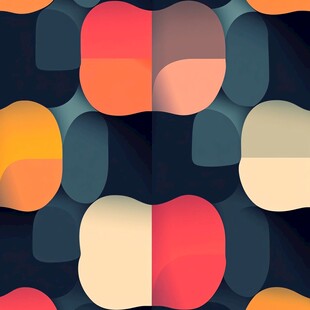 多彩几何拼接抽象图案背景