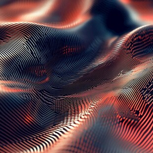 科技感波纹抽象图案背景