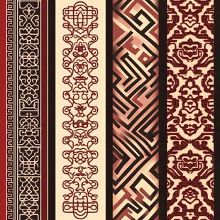 中式传统花纹图案集合