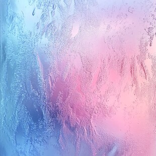 梦幻渐变冰花玻璃纹理