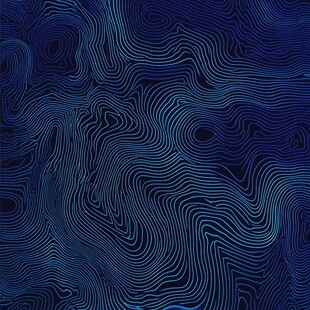 蓝色线条抽象纹理背景图