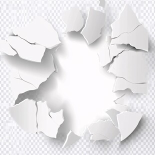 白色破裂效果图案背景图