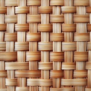 竹编纹理图案背景