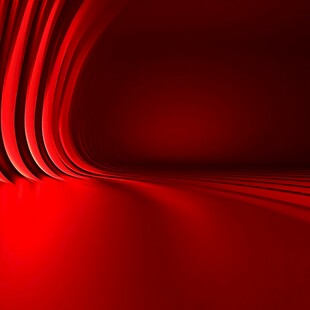 红色渐变曲线动感背景图