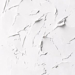 白色墙面剥落纹理特写