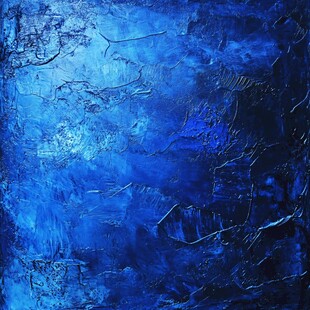 深邃蓝调抽象纹理背景图