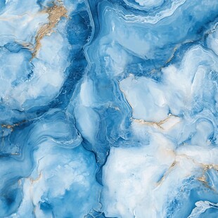 蓝色大理石纹理艺术图案