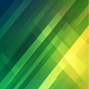 绿黄渐变几何条纹背景图