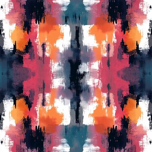 抽象多彩水彩风格图案纹理