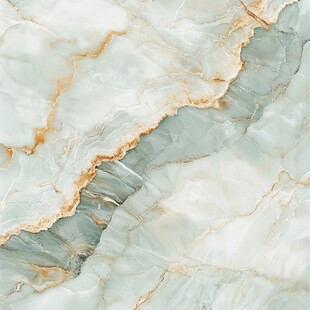 浅绿金纹大理石纹理图案