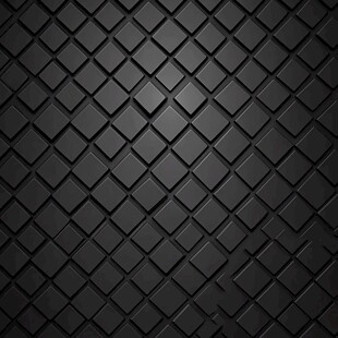 黑色立体方格纹理背景