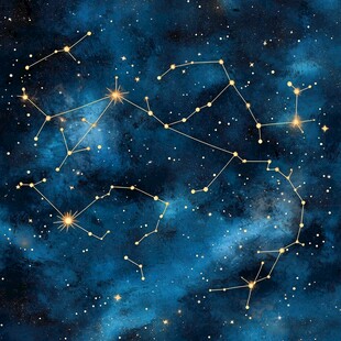 梦幻星空星座图