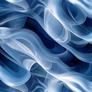 梦幻蓝色动感线条背景图