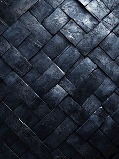 深色编织纹理背景图