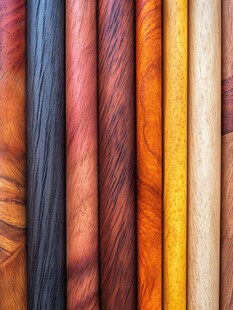 多彩木纹展示多样木材纹理