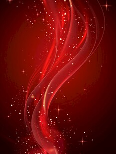 红色流光梦幻背景图