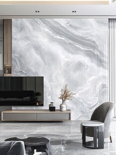现代简约大理石客厅背景墙