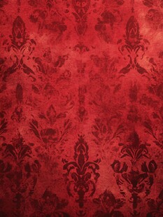 复古红色花纹壁纸背景