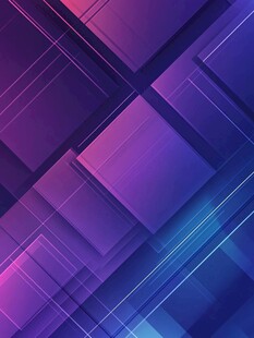 紫色几何线条科技风背景