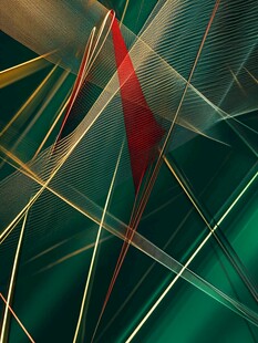 炫彩线条抽象艺术背景图