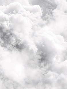 空中白云涌动壮丽景象