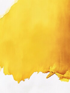 金黄水彩笔触背景图