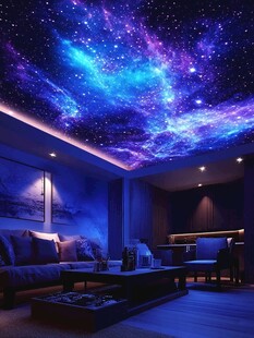 梦幻星空主题室内装饰