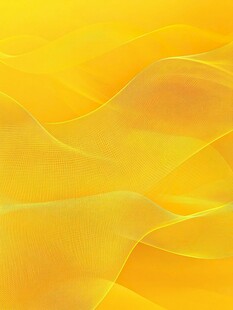 金黄飘逸纱幔背景图