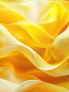 金黄丝绸质感流动画面