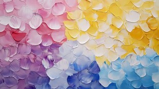 缤纷花瓣背景图