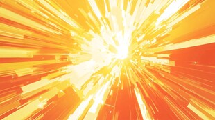 炫彩光芒放射特效背景图