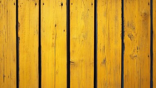 黄色木板墙纹理背景
