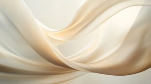 飘逸米色丝绸纹理背景