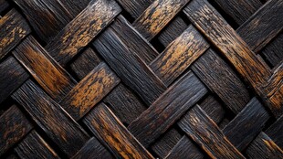 复古交错木纹编织纹理