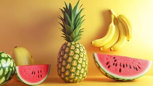 多彩鲜果组合 视觉盛宴