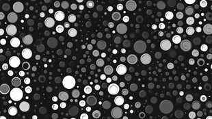 黑白圆点图案背景设计