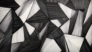 黑白几何抽象图案纹理