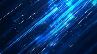 蓝色科技动感光线背景图