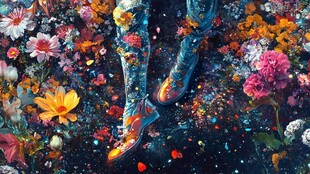 花中足迹 绚烂多彩的梦幻瞬间