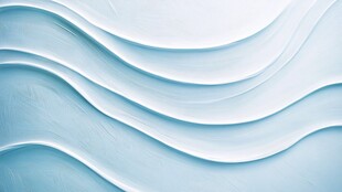 浅蓝色波浪纹理背景图