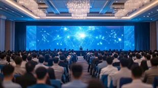 科技会议现场座无虚席