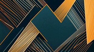 几何线条构成的绚丽图案