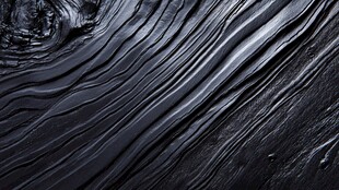 黑色木纹质感纹理特写