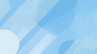 淡蓝色几何抽象背景图